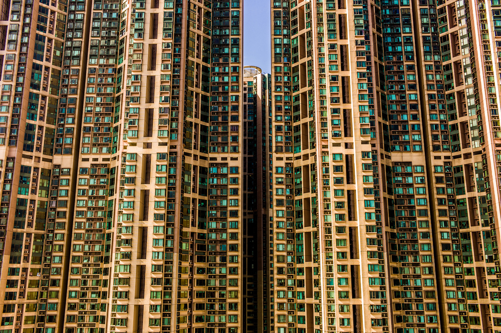 Stein gewordener Science Fiction mitten im Jetzt: "The Belchers", Wohnkomplex in Hong Kong